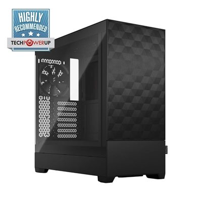 Fractal Design Pop Air Black - TG Clear Tint, ikkunallinen tornikotelo, musta