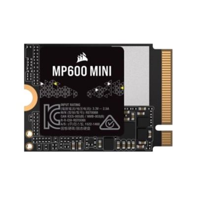 Corsair 1TB MP600 MINI SSD-levy, PCIe Gen4 x4 NVMe M.2 2230, 4800/4800 MB/s