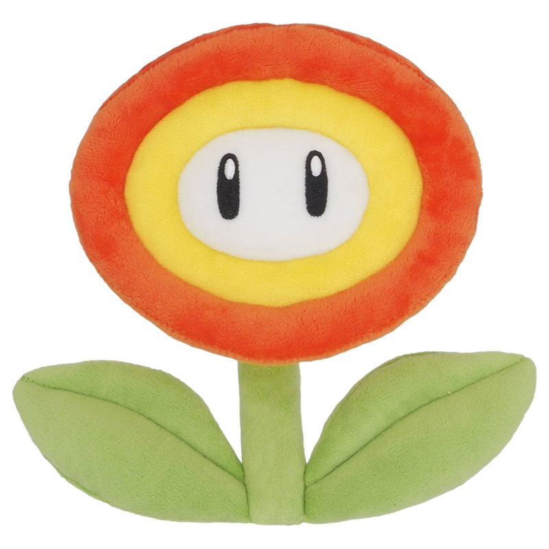 1UP Distribution Nintendo Together Plush - Super Mario Fire Flower -pehmolelu, 18cm