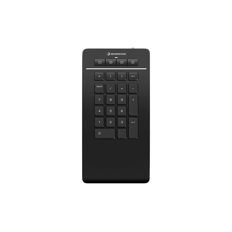 3Dconnexion Numpad Pro - langaton numeronäppäimistö, musta