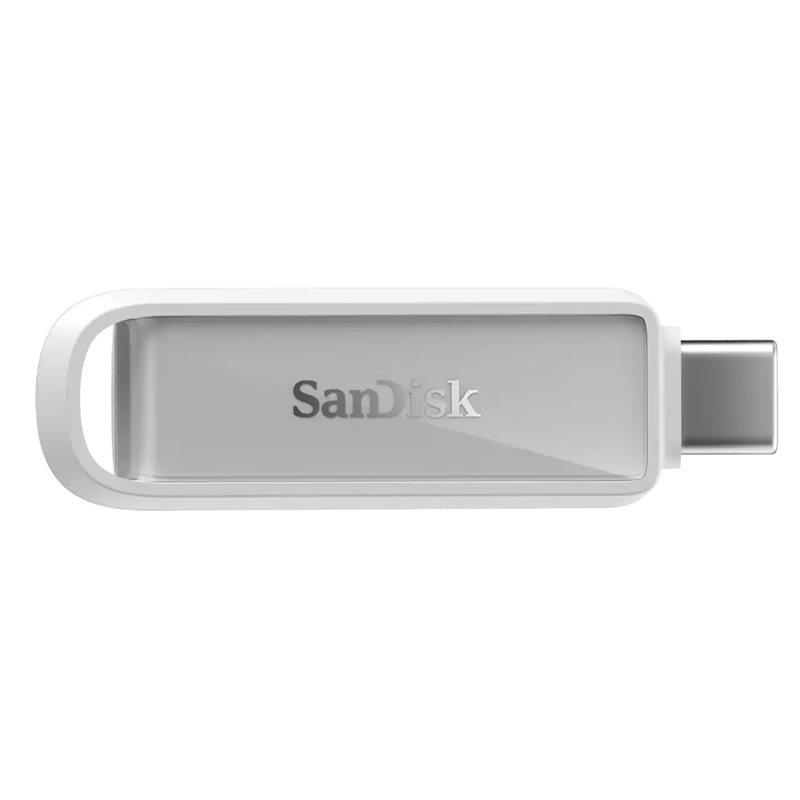 Sandisk 1TB Phone Drive 3.2 Gen1 USB-C -muistitikku, jopa 150 MB/s, valkoinen