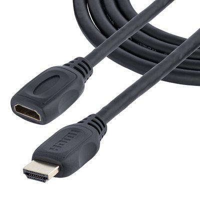 StarTech.com 1.4 HDMI -näyttöjatkokaapeli, 2m, musta