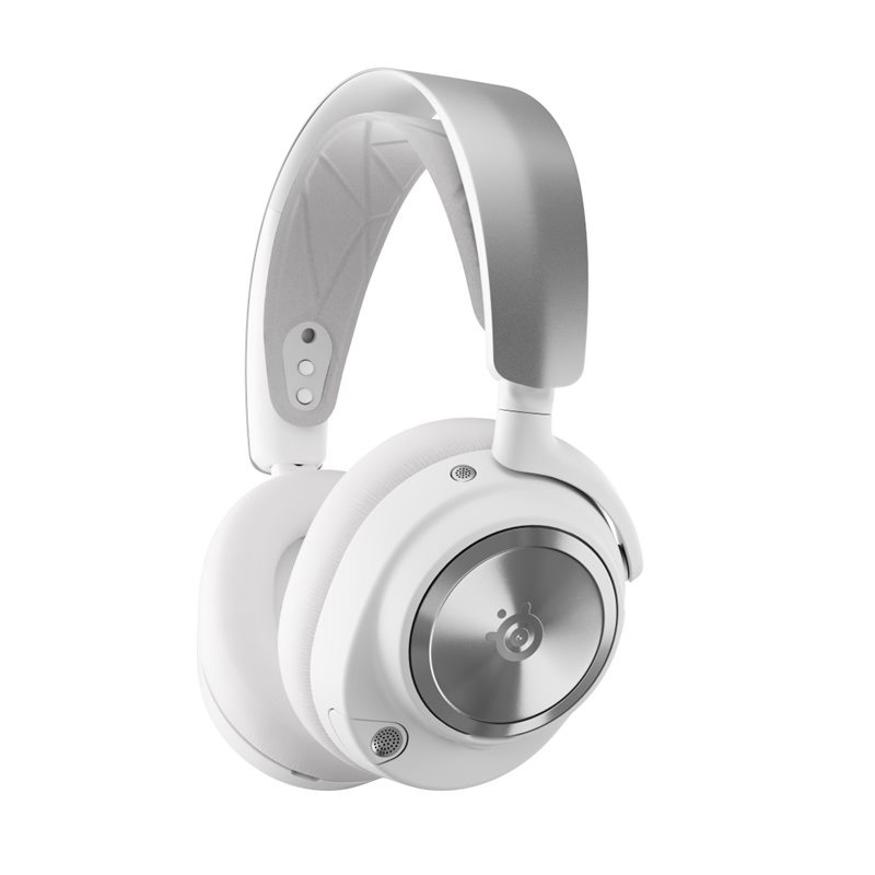 SteelSeries Arctis Nova Pro Wireless, langattomat pelikuulokkeet mikrofonilla, valkoinen