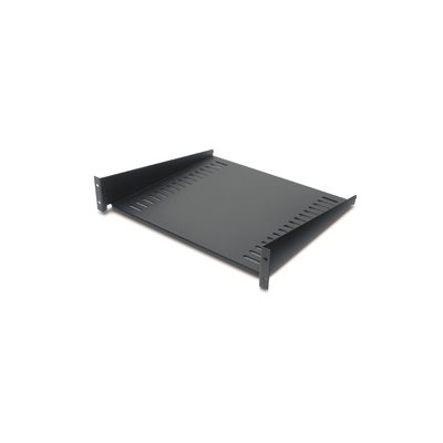APC Fixed Shelf -telinehylly, 2U, maks. 22,7 kg, musta
