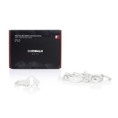 Noctua NA-SAVP6 chromax.white, tärinänvaimennussarja Noctuan 200mm tuulettimille, valkoinen