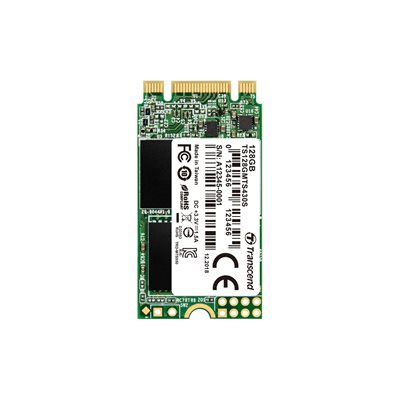 Transcend 256GB M.2 SSD 430S, M.2 SSD-levy, SATA III, 530/400 MB/s