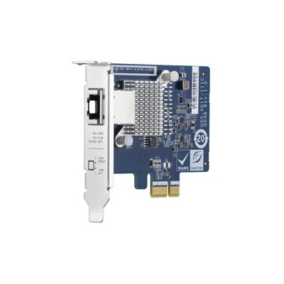 QNAP QXG-5G1T-111C -laajennuskortti NAS-asemille/tietokoneille, 5GbE, PCIe Gen 3