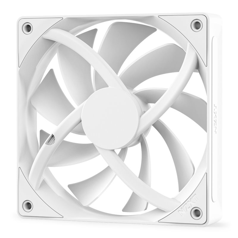 NZXT F120Q - Quiet Airflow, 120mm PWM-laitetuuletin, valkoinen - Kuva 2