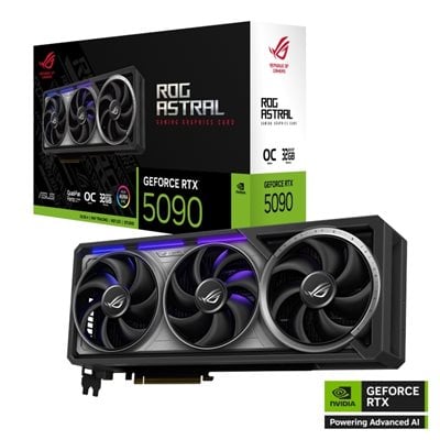 Asus GeForce RTX 5090 ROG Astral - OC Edition -näytönohjain, 32GB GDDR7