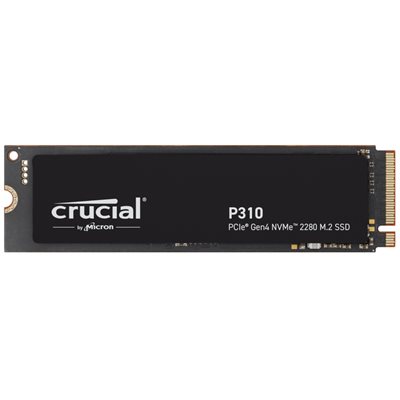 Crucial 1TB P310 PCIe Gen4 NVMe SSD-levy, M.2 2280, 7100/6000 MB/s