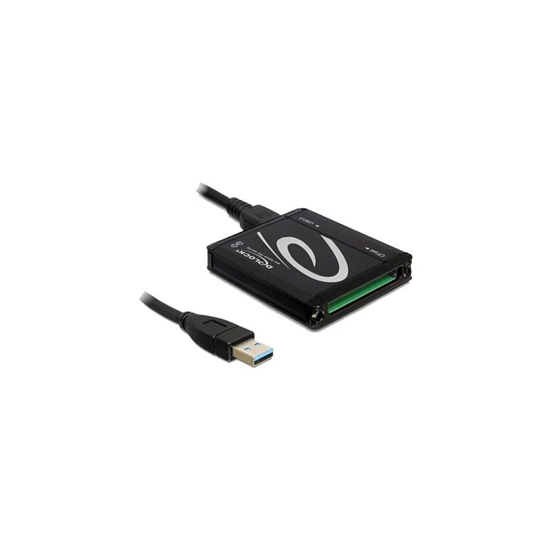 DeLock Muistikortinlukija, ulkoinen, USB 3.0, CFast, 1 paikka