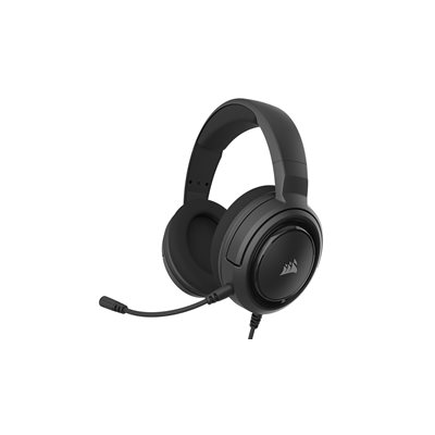 Corsair HS35 STEREO, pelikuulokkeet mikrofonilla, musta/harmaa