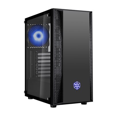 SilverStone FARA B1 RGB, ikkunallinen ATX-miditornikotelo, musta