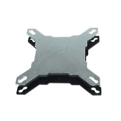 Phobya CPU Mainboard backplate, prosessorikannan taustalevy, hopea