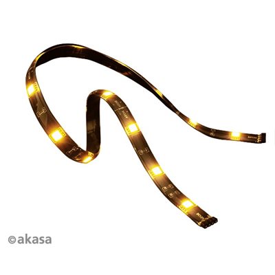 Akasa Vegas M - Gold, LED-valonauha, 50 cm