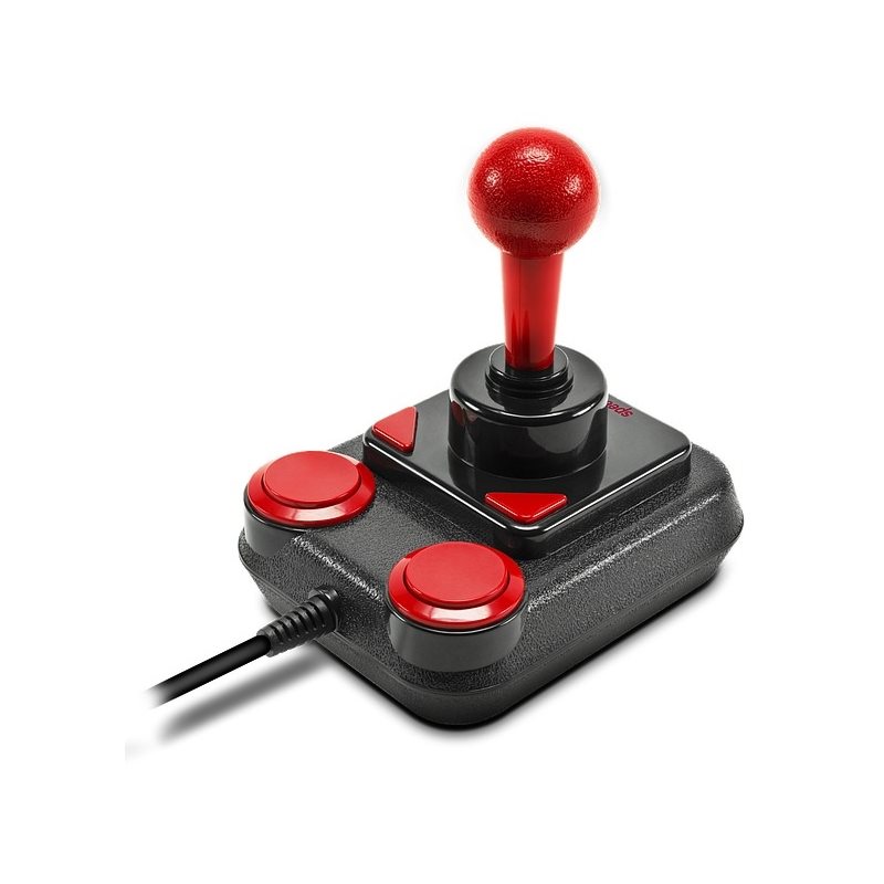 Speedlink (Outlet) Competition Pro Extra USB Joystick -peliohjain, USB, musta/punainen