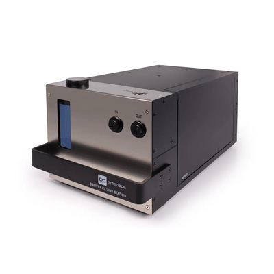 Alphacool ES Orbiter Filling Station, musta/hopea