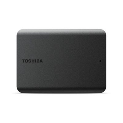 Toshiba 4TB Canvio Basics 2022, ulkoinen 2.5" kiintolevy, USB 3.2 Gen 1, musta