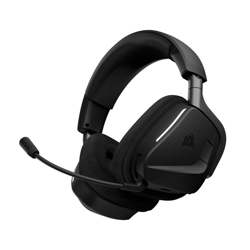 Corsair VOID v2 MAX Wireless, langattomat pelikuulokkeet mikrofonilla, musta