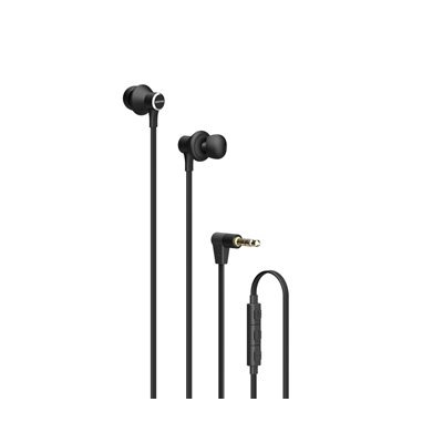 Unisynk in-ear nappikuulokkeet mikrofonilla ja säätimellä, 3,5mm, musta