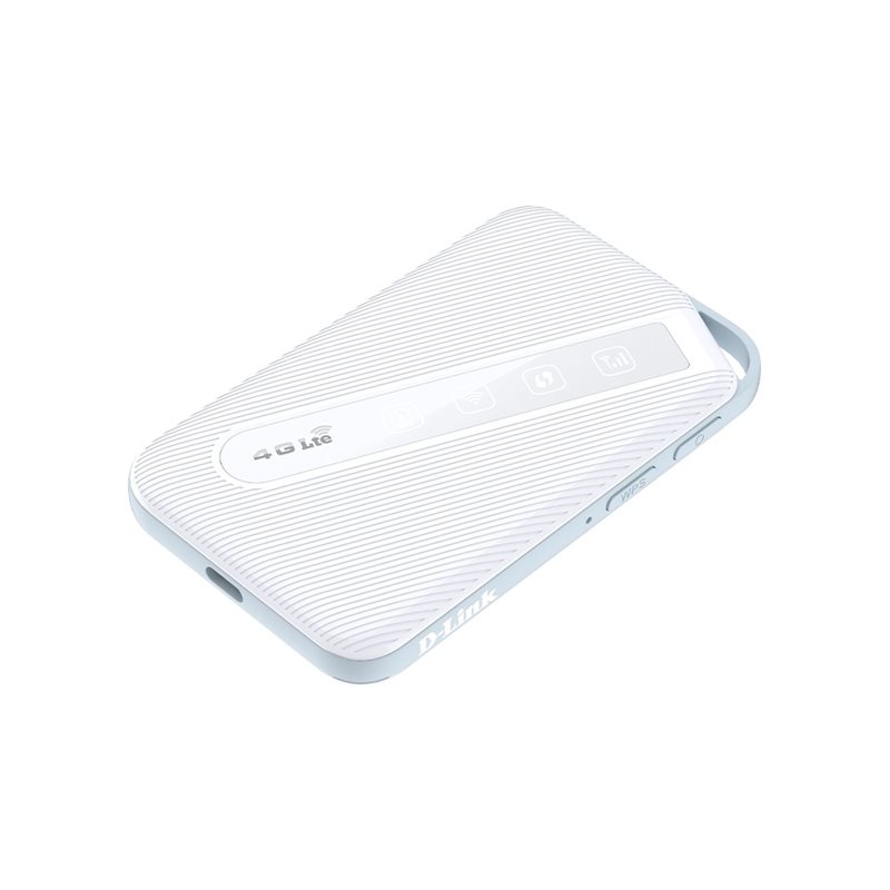 D-Link DWR-932W, 4G LTE AX300 Wi-Fi 6 Mobile Hotspot, valkoinen/vaaleansininen
