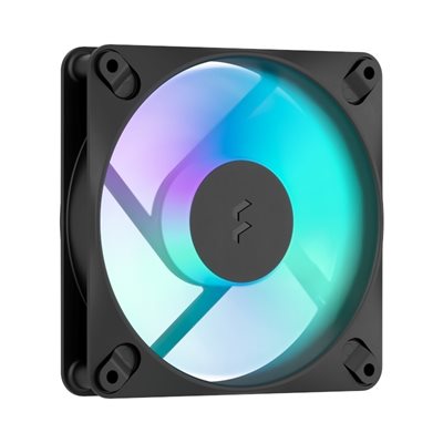 Fractal Design Dynamic 3 Reverse RGB, 120mm PWM-laitetuuletin, musta