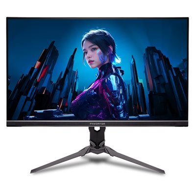 Acer (Outlet) 31,5" Predator XB323QK V4, 160Hz 4K Dual-Resolution -pelimonitori, musta/tummanhopea