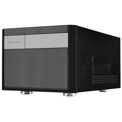 SilverStone SST-SG11B, musta