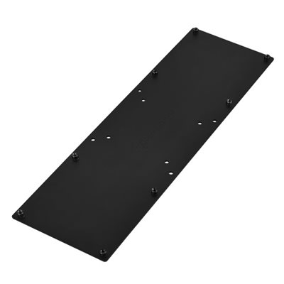 SilverStone MV02, VESA-laajennuskiinnitysrauta kahdelle NUCille, musta