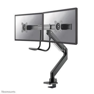 Neomounts 10-32" x2 Select Monitor Desk Mount, näyttövarsi pöydälle kahdelle näytölle, musta