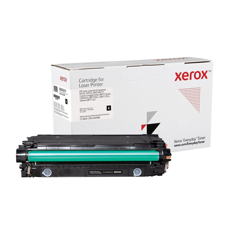 Xerox Everyday Toner -tarvikelaserväriainekasetti, musta, jopa 12 500 sivua (HP)