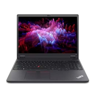 Lenovo 16" ThinkPad P16v Gen 1, kannettava tietokone, musta