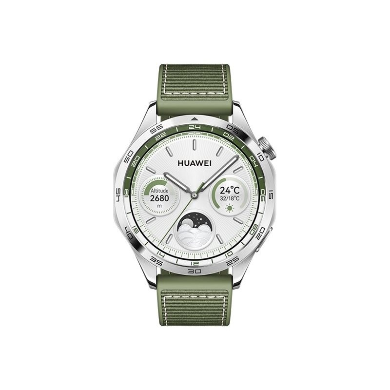 Huawei (Outlet) Watch GT 4 46mm Active Edition -älykello, vihreä (norm. 289€)