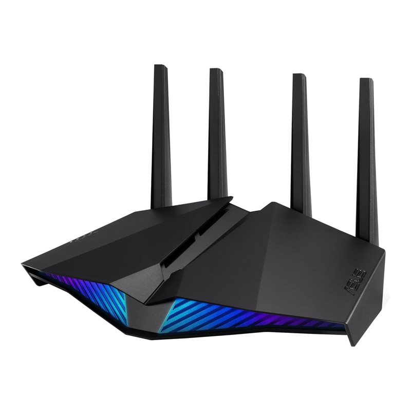 Asus (Outlet) RT-AX82U, Dual Band WiFi 6 -pelireititin, AX5400, musta