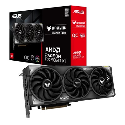 Asus Radeon RX 9060 XT TUF Gaming - OC Edition -näytönohjain, 16GB GDDR6
