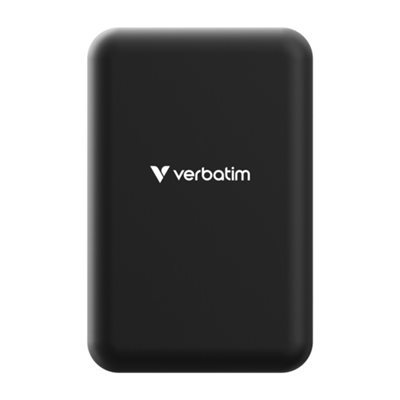 Verbatim 20 000mAh varavirtalähde, Magsafe, USB-C PD 35W, musta