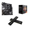Asus PRIME-B550M-K + 5700x + 16GB DDR4 -tuotepaketti