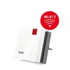FRITZ! Mesh Wi‑Fi Extender 1700, Dual Band BE3600 Wi‑Fi 7 -toistin, valkoinen