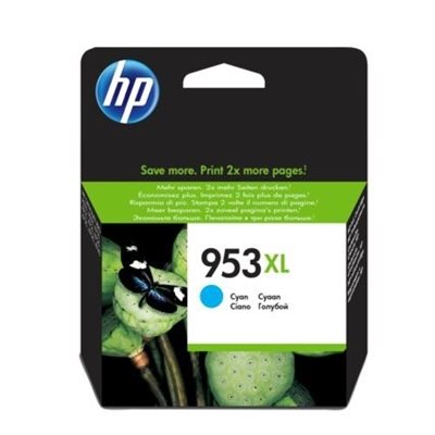 HP 953XL, tuottoisa mustepatruuna, syaani, jopa 1600 sivua