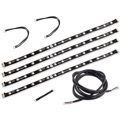 Aqua Computer RGBpx -valaisusarja monitorille, 60 addressable LEDiä