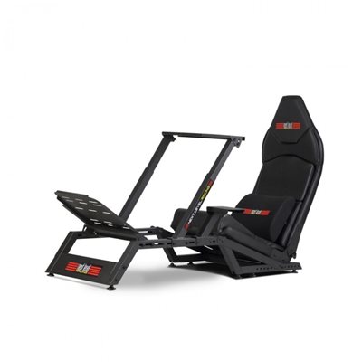 Next Level Racing F-GT Formula and GT Simulator Cockpit -ajotuoli, musta