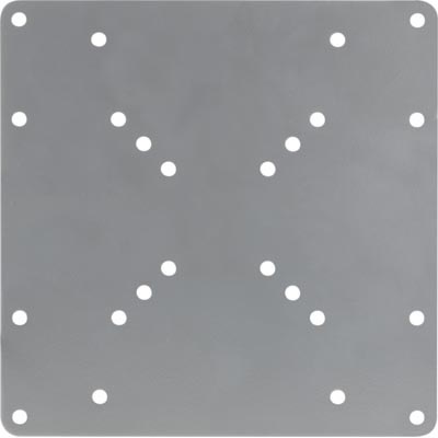 Deltaco VESA-muunnin,  75x75/100x100mm > 120x180/200x100/200x200mm