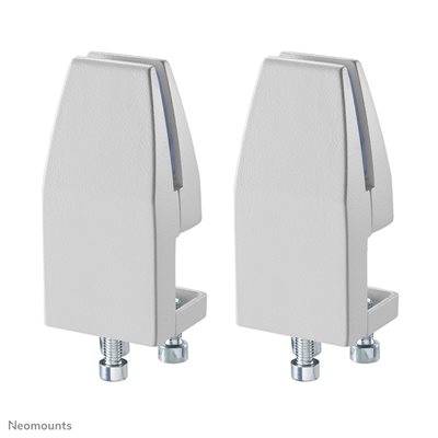 Neomounts Desk clamp set, pöytäpuristinsarja, 2 kpl, valkoinen