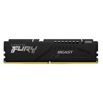 Kingston 32GB (1 x 32GB) FURY Beast, DDR5 5600MHz, CL40, 1.25V, musta