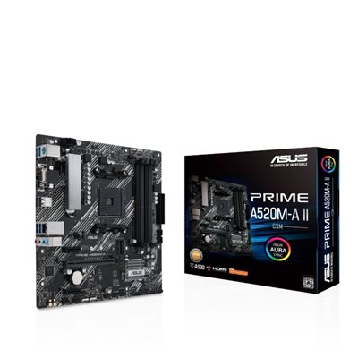 Asus PRIME A520M-A II/CSM, mATX-emolevy