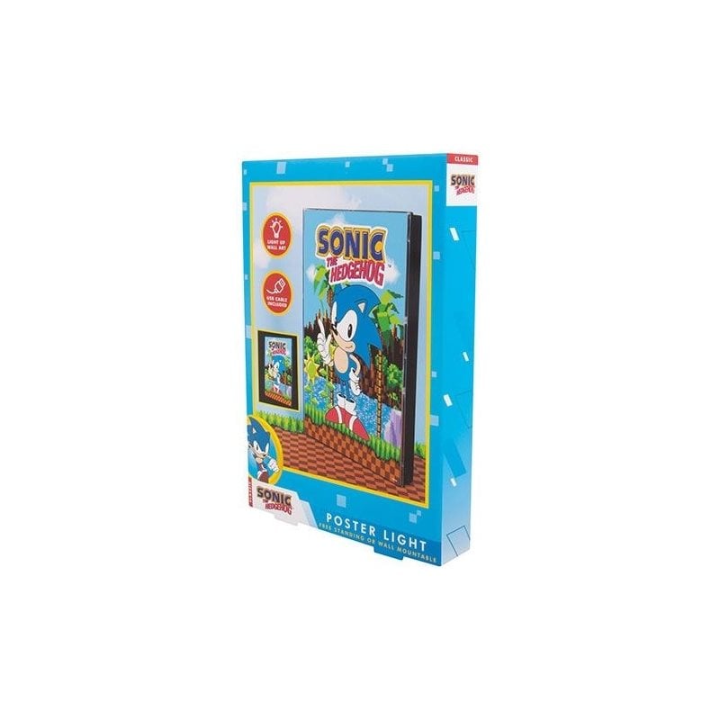 Fizz Creations Sonic the Hedgehog Poster Light (Poistotuote! Norm. 19,90€)