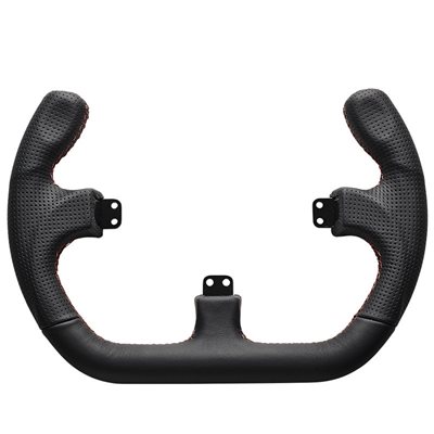 Asetek Open D Black Leather Rim -ohjauspyörä