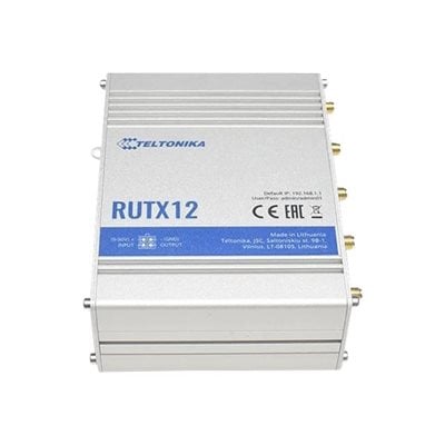 Teltonika RUTX12, langaton reititin, 4G LTE Cat 6