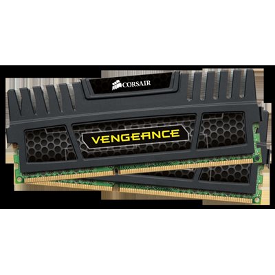 Corsair 8GB (2x4GB) Vengeance DDR3, 1600MHz, 9-9-9-24, 1.5V