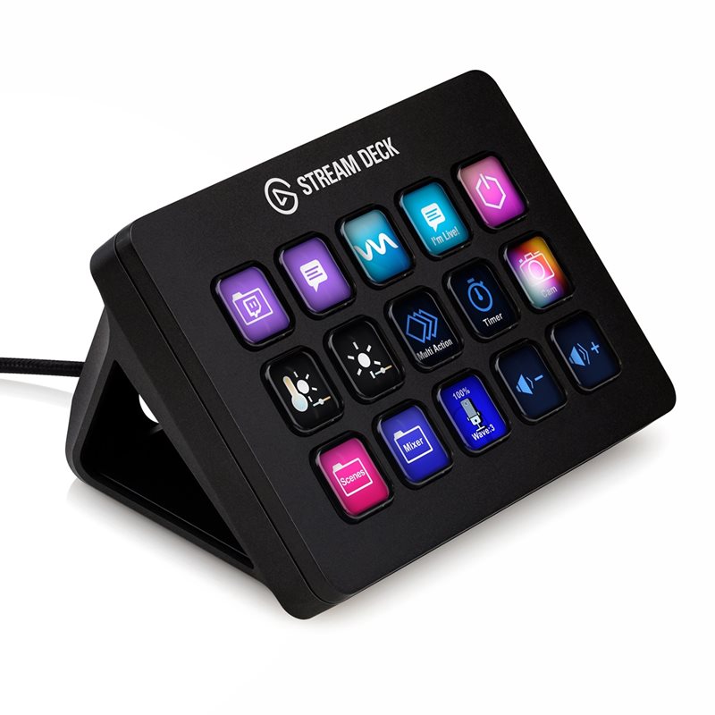 Elgato Stream Deck MK.2 -hallintapaneeli, musta